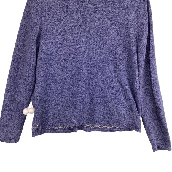 Classic Elements Christmas Holiday Winter Cardigan Sweater‎ Size Large Snowflake - Picture 9 of 10